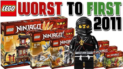 LEGO Ninjago 2011 Sets LEGO Worst To First YouTube