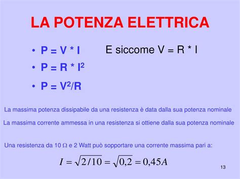 PPT CIRCUITI IN CORRENTE CONTINUA PowerPoint Presentation Free