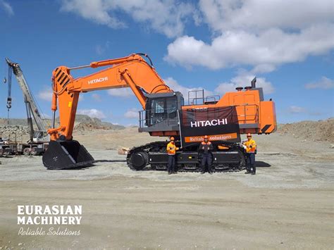 Assembling A Hydraulic Excavator Hitachi Ex Eurasian Machinery