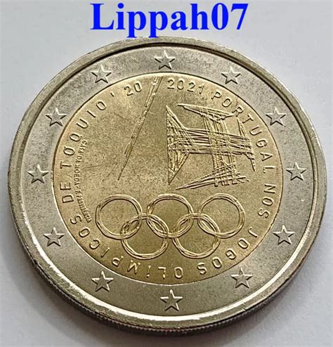 Portugal Speciale Euro Eu Olympische Spelen Tokyo Unc Eur