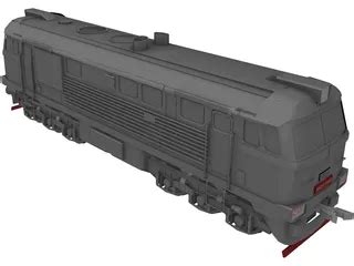 M62 Locomotive 3D Model - 3DCADBrowser