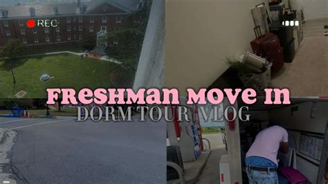 Freshman Move In Day Vlog Dorm Tour Hbcu Edition Youtube