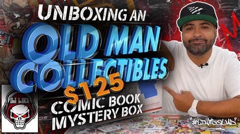 Unboxing A Super Fire Old Man Collectibles Comic Book Mystery