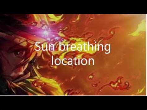 Sun Breathing Location DEMONFALL YouTube