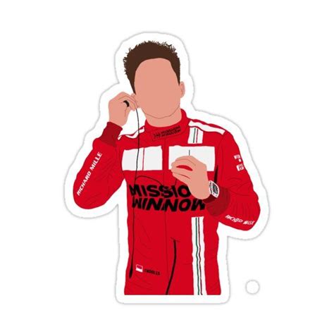 A Man In A Red Racing Suit Holding A Cell Phone To His Ear