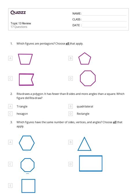 50+ Perimeter of a Rectangle worksheets for Kindergarten on Quizizz | Free & Printable