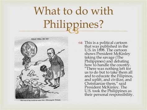 The American Colonization in the Philippines