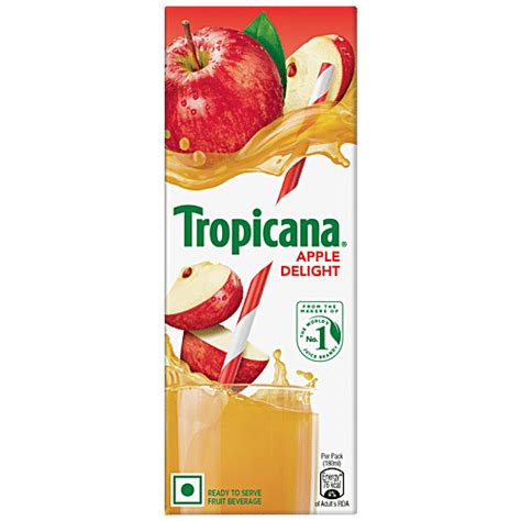 Buy Tropicana Fruit Juice Delight Apple Ml Tetra Online At Best