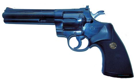 Colt Python 357 Magnum 6 Blue Steel Pristin For Sale