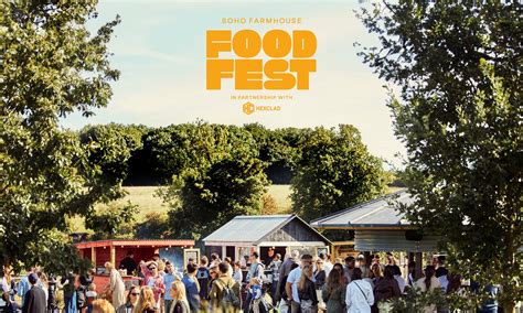 Soho Farmhouse Food Festival 2023