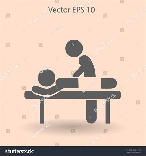 Massage Vector Illustration 386402902 Shutterstock