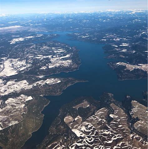 Lake Coeur d'Alene From The Air Visit Coeur d'Alene Idaho