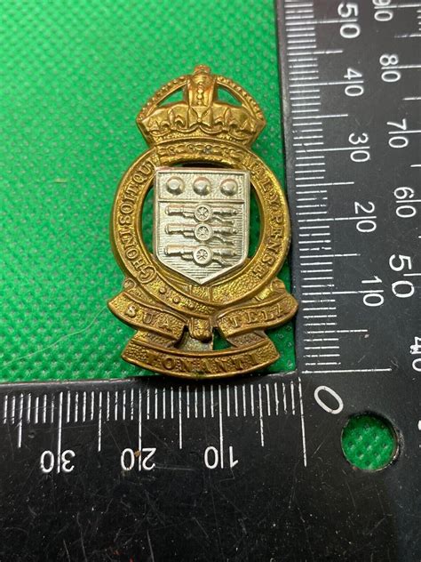 Original Ww1 Ww2 British Army Royal Army Ordnance Corps Cap Badge The Militaria Shop