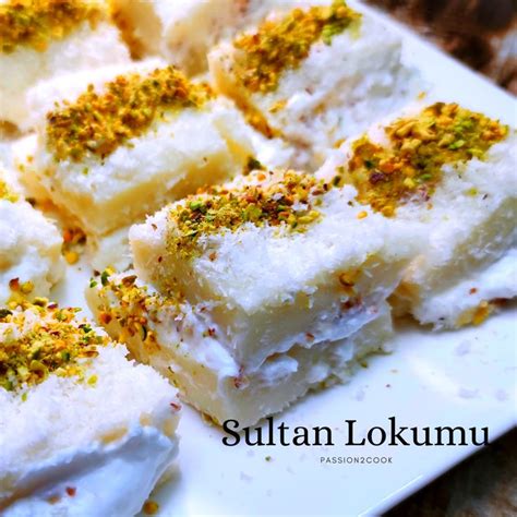 Sultan Lokumu Turkish Dessert S E S Nde S Es