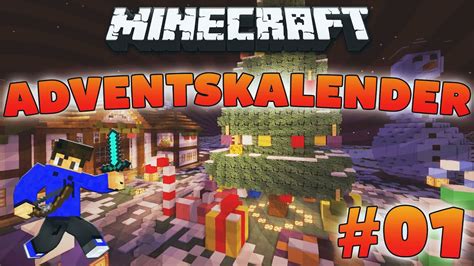 ES GEHT LOS Minecraft Adventskalender 01 Let S Play Minecraft