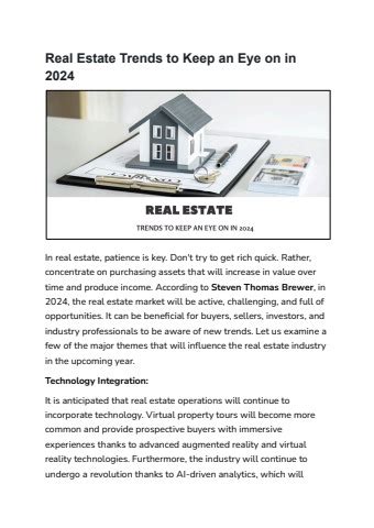 Real Estate Trends To Keep An Eye On In 2024 6