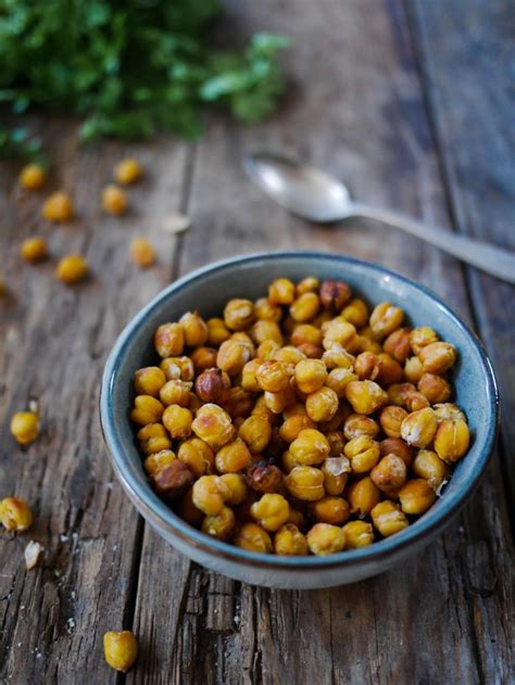 Pois chiches grillés au four au cumin Recette facile