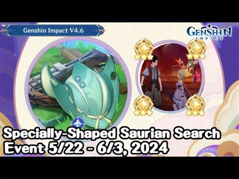 Specialty Shaped Saurian Search Event Genshin