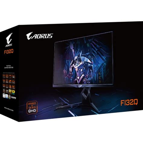 AORUS FI32Q Gaming Monitor 80 Cm 32 Zoll Schwarz HDR IPS QHD ANC