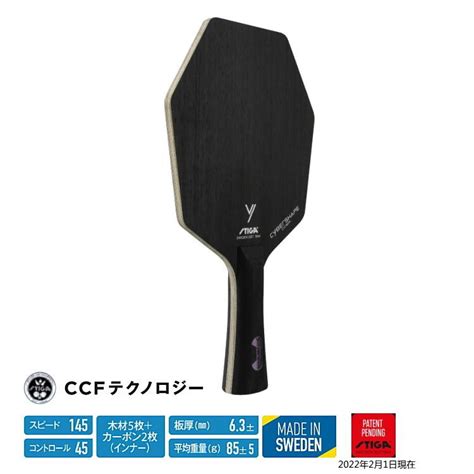 Stiga Cybershape Carbon Fla Str