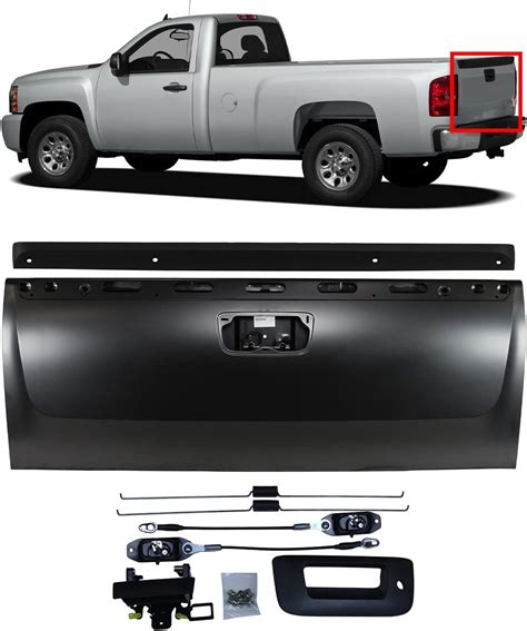 Amazon MBI AUTO Primered Steel Tailgate Complete Assembly W