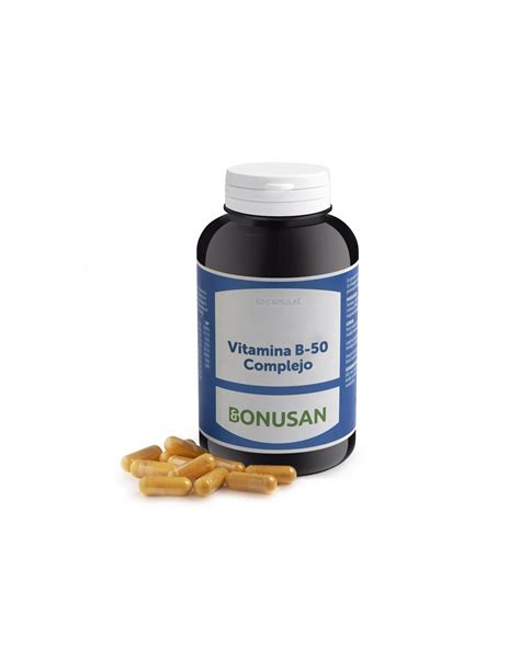 Comprar Bonusan Vitamina B 50 Complejo 60Caps A Precio De Oferta