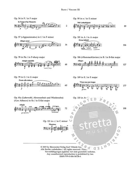 S Mtliche Sonaten F R Klavier Ii Von Ludwig Van Beethoven Im Stretta