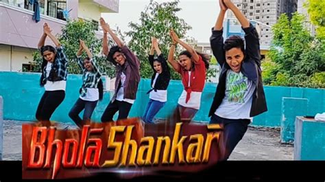 Bholaa Mania Song Bholaa Shankar Mega Star Chiranjeevi