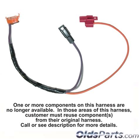 Convertible Top Switch Harness