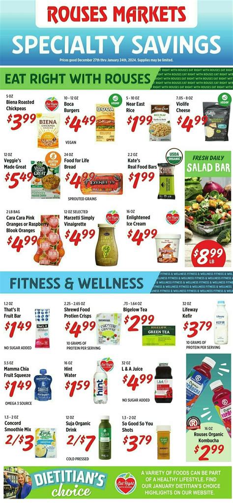 Rouses Markets Weekly Circular From December