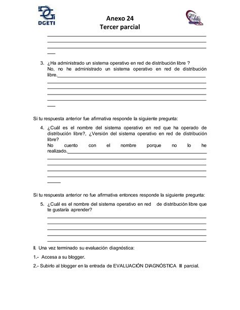 Anexo 24 test de evaluación diagnóstico de sistemas operativos en red