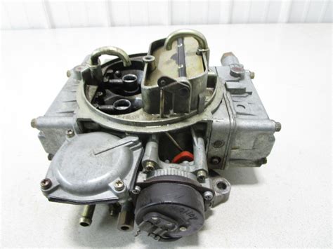 80551 Holley Marine 4160 600 CFM 4 Barrel Carburetor Green Bay