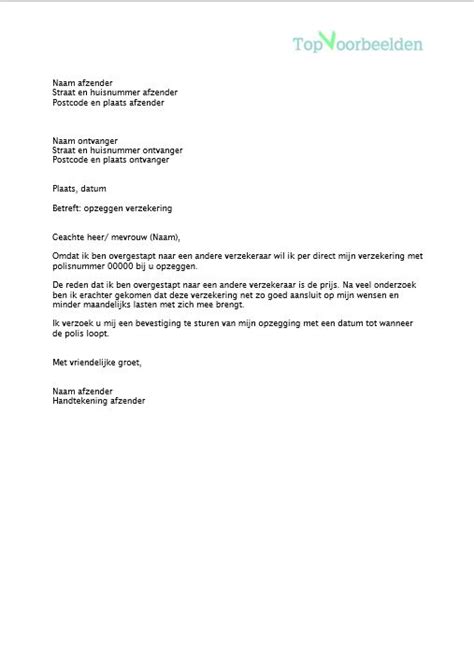 Zakelijke Brief Brief Cv Tips Personeelszaken