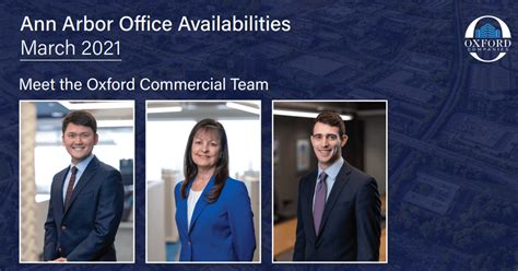 Oxfords Ann Arbor Office Space Availabilities For March 2021