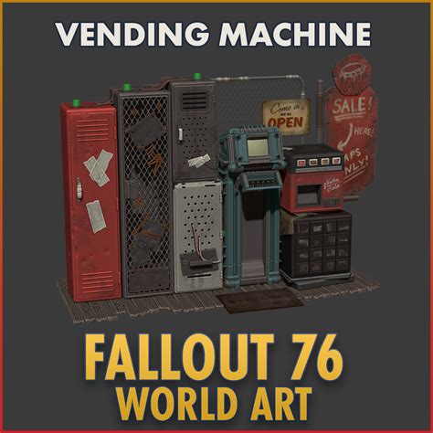 Artstation Fallout 76 Vending Machine