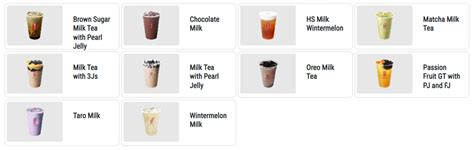 Gong Cha Menu Price In Philippines Update