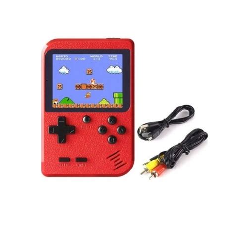 Konsola Przeno Na Mini Game Boy Gameboy Retro Klasyka Gier Czerwona