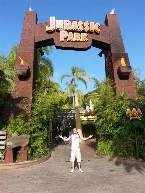 Jurassic Park, Universal Studios, Los Angeles, USA American Holiday ...