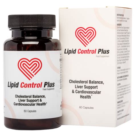 Lipid Control Plus Cápsulas Para El Control Del Colesterol Críticas