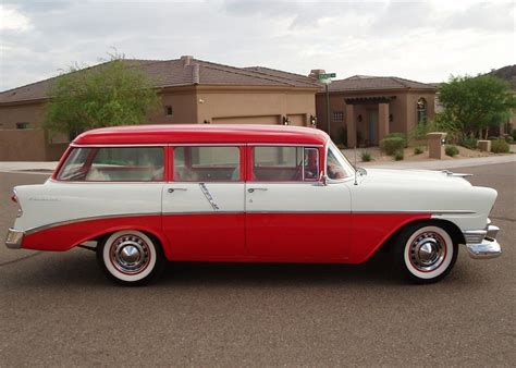 1956 Chevrolet 210 4 Door Station Wagon 61107