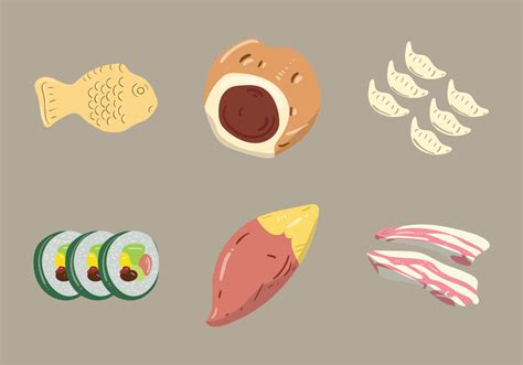 Free Korean Food Illustration - Download Free Vector Art, Stock ...