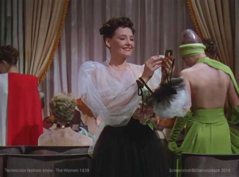 Technicolor fashion show - The Women 1939 - Glamour Daze