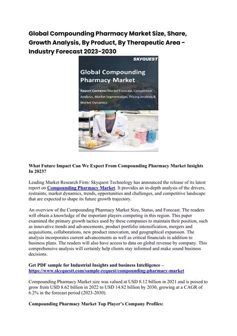 Ppt Global Compounding Pharmacy Market Powerpoint Presentation Free