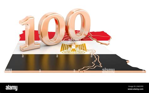 Celebrating The 100th Anniversary Of Egypt Concept 3d Rendering