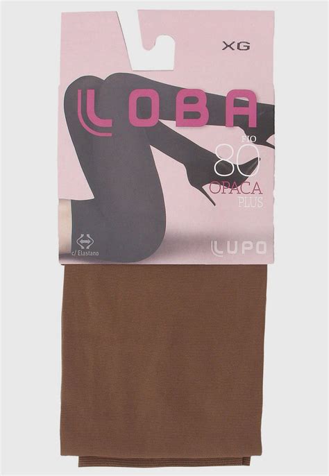 Meia Calça Lupo Loba Opaca Plus Fio 80 Bege Compre Agora Dafiti Brasil