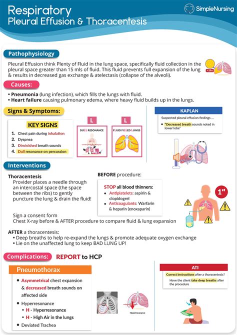 Pleural Effusion And Thoracentesis Respiratory Pleural Effusion And Thoracentesis Pathophysiology