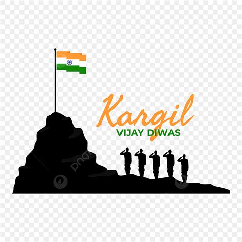 Indian Army Clipart Transparent Background Kargil Vijay Diwas