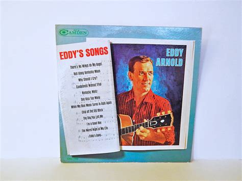 Eddy Arnold Eddys Songs Record Album Lp Vinyl Album Etsy