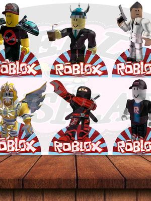 Roblox Displays Kit 10 Pecas Compre Produtos Personalizados No Elo7