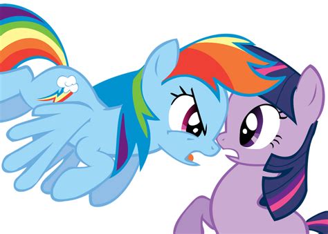 Rainbow Dash And Twilight Sparkle By Svezate On Deviantart